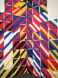 Paul Komada's Tower of US is a knitted tribute to the Occupy Wall Street Movement.