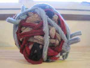 Ball of Sweater Seams