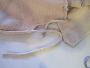 As I remove the seams they look like this.
