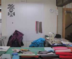 Maria Shell's Design Wall at One O'Clock