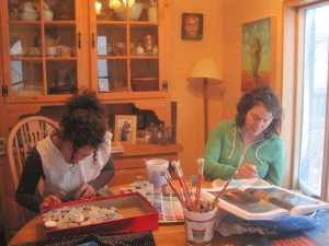 Asia and Maura Painting