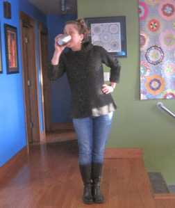 Maria Shell in CoCo top by Tillie and the Buttons