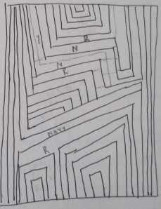 Chair Sketch by Maria Shell