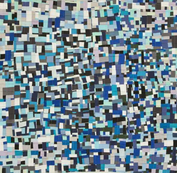 Ablation is a quilt I made about ice. I love this color palette.