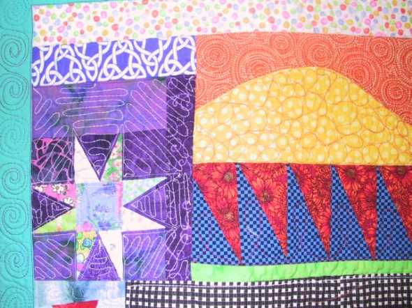 I now a long arm quilting machine really enhanced my quilting ability.