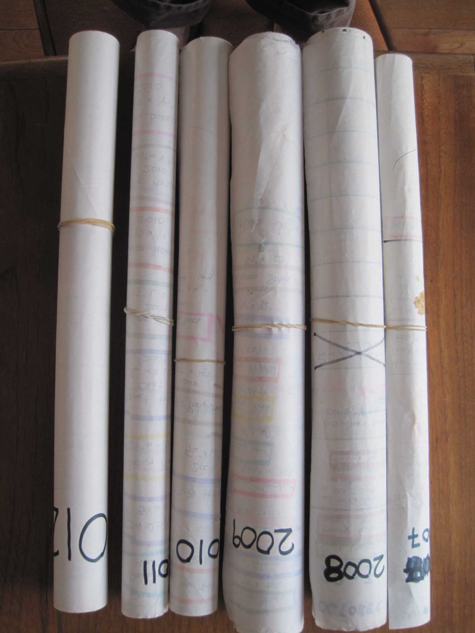 All of my show scrolls