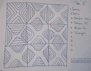 Maria Shell Repeating Block